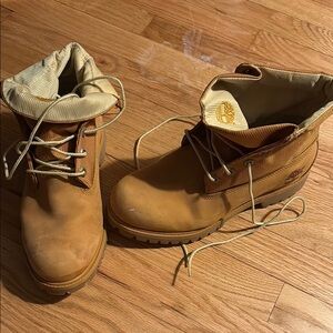 Timberland Tan Leather Boots